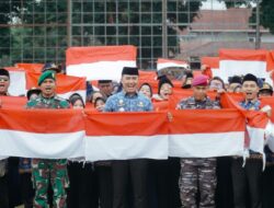 Jelang HUT ke-79 RI, Pemkab Batu Bara Bagikan Ribuan Bendera Merah Putih