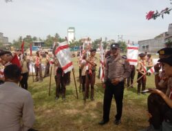 Sat Binmas Polres Batubara Cooling System ke Peserta Kirap Tangkal Nafza Sumut