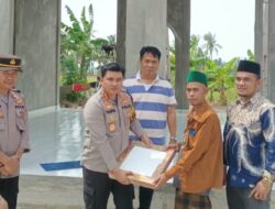 Menerima Bantuan Kapolres, Jasmi, Ini Bentuk Berkolaborasi  Untuk Membangun Santri Kedepan