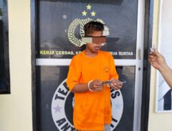 Pelaku Sempat Kabur. Akhirnya Dapat Diamankan Polsek Labuhan Ruku