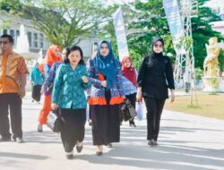 Pj. Ketua TP- PKK Hadiri Hari Puncak Harganas Ke-31 Tahun 2024 Tingkat Sumut