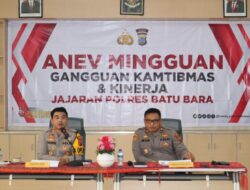 Polres Jajaran Anev, Kapolres Pesan Tingkatkan Cooling System