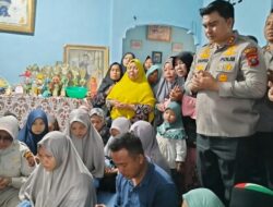 Kapolres Batubara Ucapkan Belasungkawa, Anak Personil Meninggal Dunia