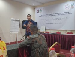 Aparatur Desa Mengikuti Pelatihan Peningkatan Kapasitas Aparatur Pemerintah Desa Dimedan