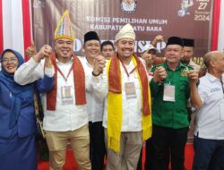 Ratusan Massa Antar Baharuddin & Safrizal Daftar Ke KPU