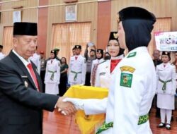 Kukuhkan Paskibraka Tahun 2024, Bupati Simalungun: “Jaga Jiwa Nasionalisme dan Patriotisme”.