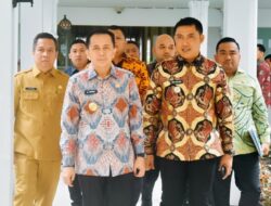 Pj. Bupati Heri Hadiri Rakor Upaya Percepatan Penghapusan Kemiskinan ekstrem 2024