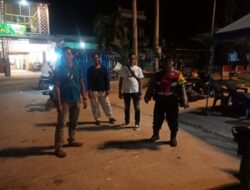 Upaya Situasi Selalu Aman & Kondusif, Tim Polsek Labuhan Ruku Patroli Malam Hari