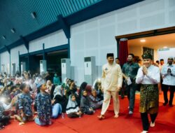 Warga Batubara Sambut PJ Gubernur & Bobby Nasution