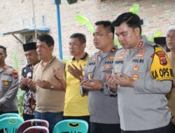 Kapolres Batubara Melayat Kerumah Duka Eka Suhendra