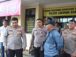 Kapolres Cek Mako Polsek Labuhan Ruku, Serta Cooling System Tokoh Masyarakat