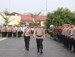 Pengamanan Pilkada , Polres Batubara Apel Gelar Pasukan Praja Toba – 2024