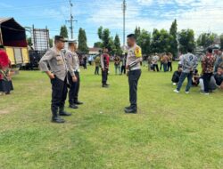 Polres Batubara & Jajaran Berikan Pengamanan Pemberangkatan Rombongan Pujakesuma