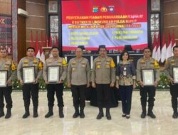 Kapolres Batubara Terima Piagam Penghargaan dari Kapolri