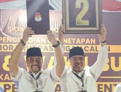 Cabut Nomor Urut, Paslon Bahar- Safrizal Dapat Nomor 2