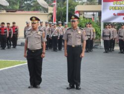 Dua Perwira Naik Pangkat, Kapoles : Kenaikan Pangkat Bentuk penghargaan