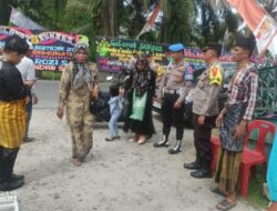 Kapolsek Labuhan Ruku, Mengikuti Acara Gebyar Batu Bara bertanjak jilid V Tahun 2024.