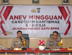 Giat Anev, Kapolres Sebut Kita Keluarga Besar Polres Batubara Harus Satu Warna