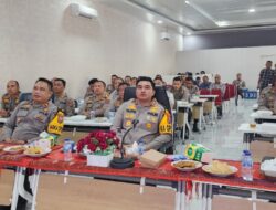 Kapolres & Jajaran Saksikan Bersama Pelantikan Presiden dan Wakil Presiden RI