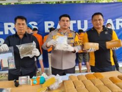 Selama 9 Bulan, 202 Kasus Narkoba & 276 Tersangka Diungkap Polres Batu Bara