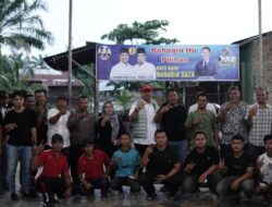 Peduli Olahraga, Paslon Baharuddin – Syafrizal Bantu Klub Sepak Bola Se Batu Bara
