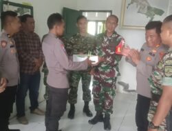 Dihari Hut TNI Ke 79, Kapolsek Labuhan Ruku Berikan Kejutan