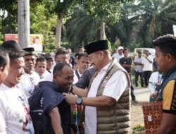 Kembali, Tim Relawan Bahar – Safrizal Dikukuhkan Kemenangan Didesa Karang Baru