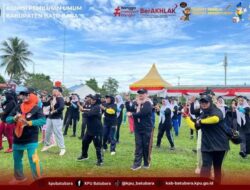 KPU Giat Jalan Sehat Menuju Pilkada 2024