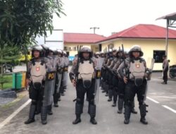 Jelang Pelantikan Presiden Terpilih 2024, Polres Batubara Gelar Apel Siaga dan Patroli Skala Besar