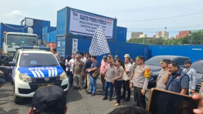 Polres Batubara Berikan Pengamanan Distribusi Logistik Kertas Surat Suara Pilkada Serentak 2024