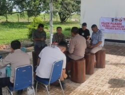 Cukup Signifikan Karyawan PT Lonsum, Kapolsek Gelar Pojok Pilkada Hingga Menghimbau Menjaga Harkamtibmas