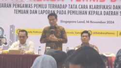 Kordiv P3S Amin Rais Harahap membuka Rapat Teknis, Kamis (14/11/2024)