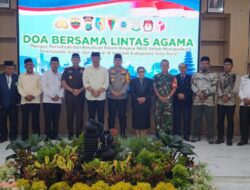 Gelar Doa Bersama Lintas Agama, Kapolres Mari Kita Doa Paslon Bupati