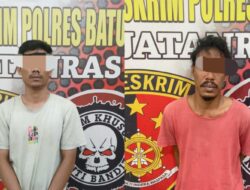 Diduga Dua Pelaku Pencurian & Kekerasan Diamankan Satreskrim Polres Batubara