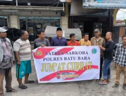 Jumat Curhat, Satnarkoba Tidak Lupa Untuk Berbagi
