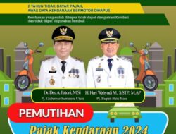 Hore…!!Pj. Bupati Heri Wahyudi,  Umumkan Program Pemutihan dan Diskon Pajak