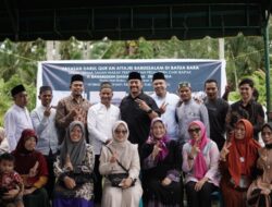 Baharuddin Siagian Wakafkan Tanah untuk Pengembangan Yayasan Quran Attarji Babussalam di Desa Dahari Indah,