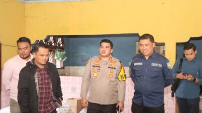 Ketua KPU Bersama Kapolres dan PJ Bupati Cek Logistik Pilkada, Kamis (14/11/2024)