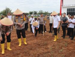 Polres Batu Bara Launching Gugus Tugas Ketahanan Pangan Nasional