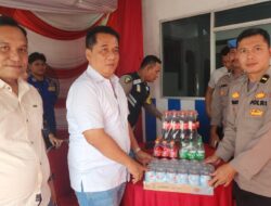 Satres Narkoba Berikan Bingkisan Untuk Dukung Pengamanan Natal dan Tahun Baru