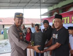 Sambut Natal 2024, Polres Batubara Gelar Bakti Sosial