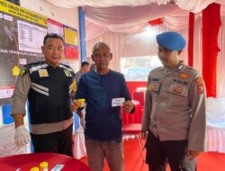 Puluhan Sopir Yang Ikut Tes Urine di Pospam II Lima Puluh, Negatif Narkoba