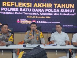 Refleksi Akhir Tahun, Polres Batu Bara Ungkap 1.615 Kasus Kamtibmas