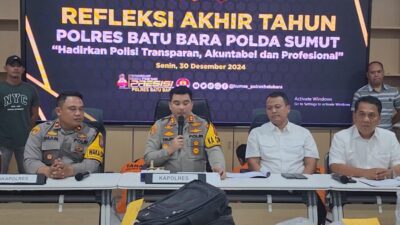 Refleksi Akhir Tahun, Polres Batu Bara Ungkap 1.615 Kasus Kamtibmas