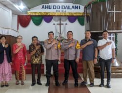 Kapolres Batubara Cek Sejumlah Gereja Hari di Tahun Baru