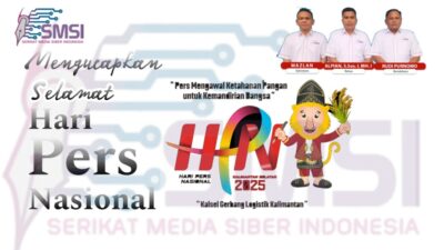 Serikat Media Siber Indonesia Mengucapkan Selamat Hari Pers Nasional