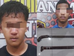Geng Motor Bersenjata Tajam Diamankan Satreskrim Polres Batubara 