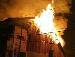 Tiga Ruko Ditanjung Tiram Terbakar, Ini Kata Kapolsek