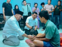 Pasca Kebakaran, Pj. Bupati dan Bupati Batu Bara terpilih jenguk dan berikan santunan