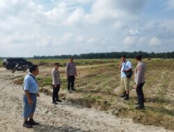 Polres Batu Bara Cek Lahan Jagung, Kebun Lonsum Dukung Ketahanan Pangan